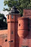 mury obronne, na Wawelu, Kraków, Małopolska