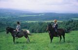 Bieszczady konno na hucułach