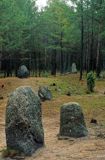 krąg kamienny w Węsiorach na Kaszubach