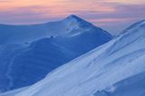 Zima na Połoninie Wetlińskiej, Bieszczady