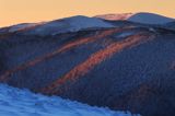 Rawki, widok z Połoniny Wetlińskiej, Bieszczady