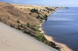 Neringa, Wydma na Mierzei Kurońskiej, Zalew Kuroński, Park Narodowy Mierzei Kurońskiej, Litwa Neringa, diunes, Curonian Spit, Coronian Lagoon, Curonian Spit National Park, Lithuania