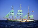 żaglowiec Alexander von Humboldt podczas zlotu żaglowców w roku 2007 w Szczecinie, Tall Schip Races