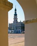 Zamość, ratusz, rynek