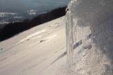 na Połoninie Wetlińskiej, Bieszczady, sople