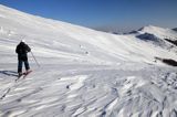 na stoku Halicza, w tle Rozsypaniec, Bieszczady