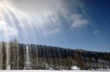 Zaśnieżony krajobraz, Bieszczady