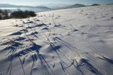 Zima, Bieszczady, szadzie