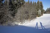 Zima, Bieszczady, we dwoje