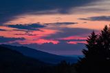 O zachodzie słońca, Bieszczady